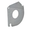 Plaque de guidage 205 mm pour joue ZF - Trou 60 mm