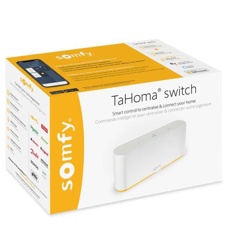 TaHoma switch boitier de commande intelligente pour domotique