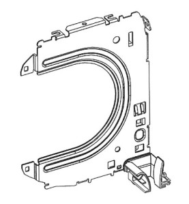 Console Profialis gauche pour coffre CV218