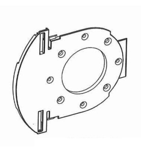 Tiroir Profialis CV218 pour moteur universel avec tube 60 mm