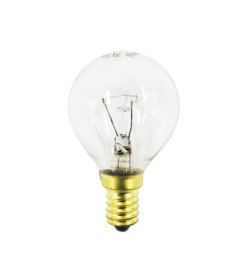 Ampoule 230v 40w transparente blanche à vis pour LUCY - Euromatik