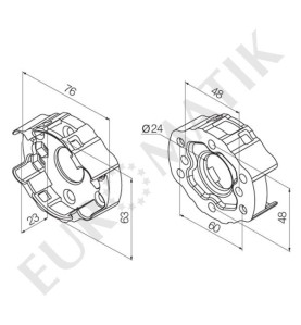 Kit complet jusqu'à 93 Kg avec 3m de tube ZF80