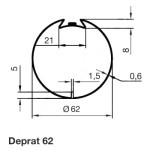 Kit motorisation pour volet existant tube Deprat 62 mm | Euromatik