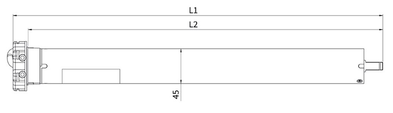 Schéma moteur filaire V221BSH eckermann dimensions