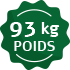 Puissance / Poids soulevé: 50 Nm - 93 Kg